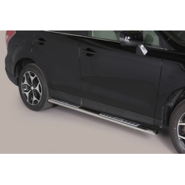 Praguri Laterale, Misutonida 4x4 Neoprene Step, Culoare Negru, Subaru Forester 2013 - 2015 - EDK.ro