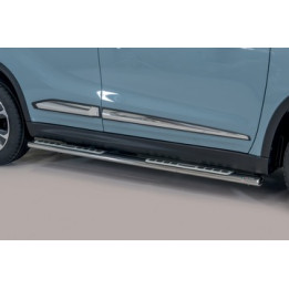 Praguri Laterale, Misutonida 4x4 Neoprene Step, Culoare Argintiu, Suzuki Vitara - EDK.ro