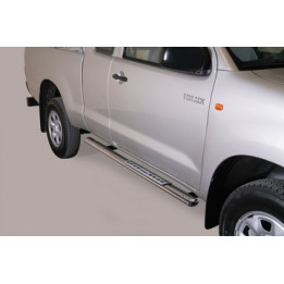Side Steps, Misutonida 4x4 Neoprene Step, Color Black, Toyota Hilux 2006 - 2011 - EDK.ro