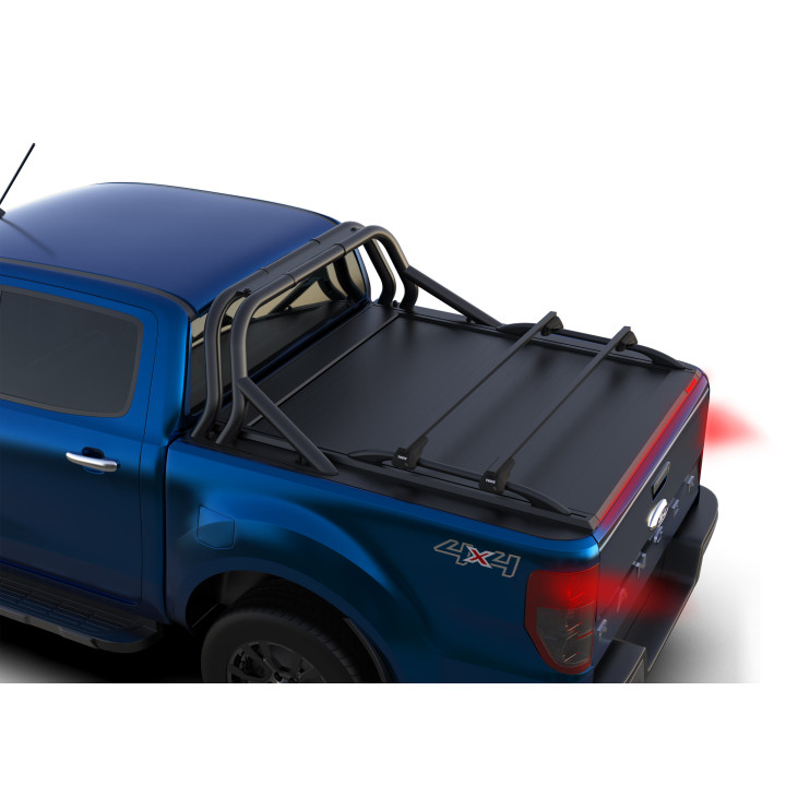 Manual Roll Top Tonneau Bed Cover, Tessera 4x4 Roll+, Ford Ranger XLT Double Cab 2012 - 2022 - EDK.ro