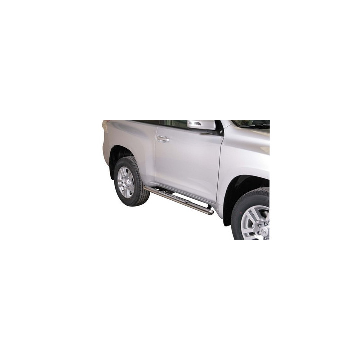 Praguri Laterale, Misutonida 4x4 Neoprene Step, Culoare Argintiu, Toyota Land Cruiser 150 2018 - Prezent - EDK.ro