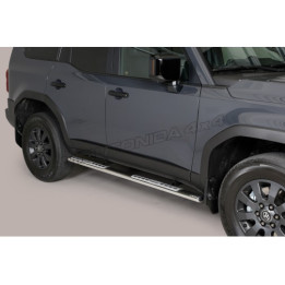 Praguri Laterale, Misutonida 4x4 Neoprene Step, Culoare Argintiu, Toyota Land Cruiser 250 2025 - Prezent - EDK.ro