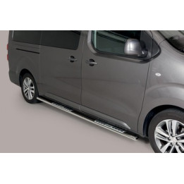Side Steps, Misutonida 4x4 Neoprene Step, Color Silver, Toyota ProAce 2016 - Present - EDK.ro