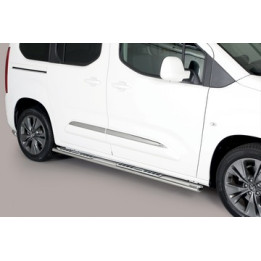 Praguri Laterale, Misutonida 4x4 Neoprene Step, Culoare Argintiu, Toyota ProAce City - EDK.ro
