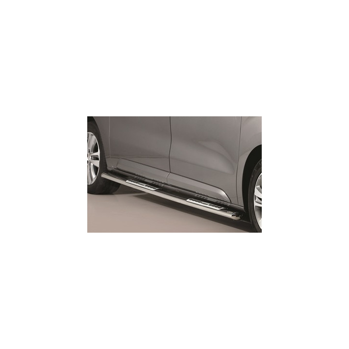 Praguri Laterale, Misutonida 4x4 Neoprene Step, Culoare Argintiu, Toyota ProAce Verso 2016 - Prezent - EDK.ro
