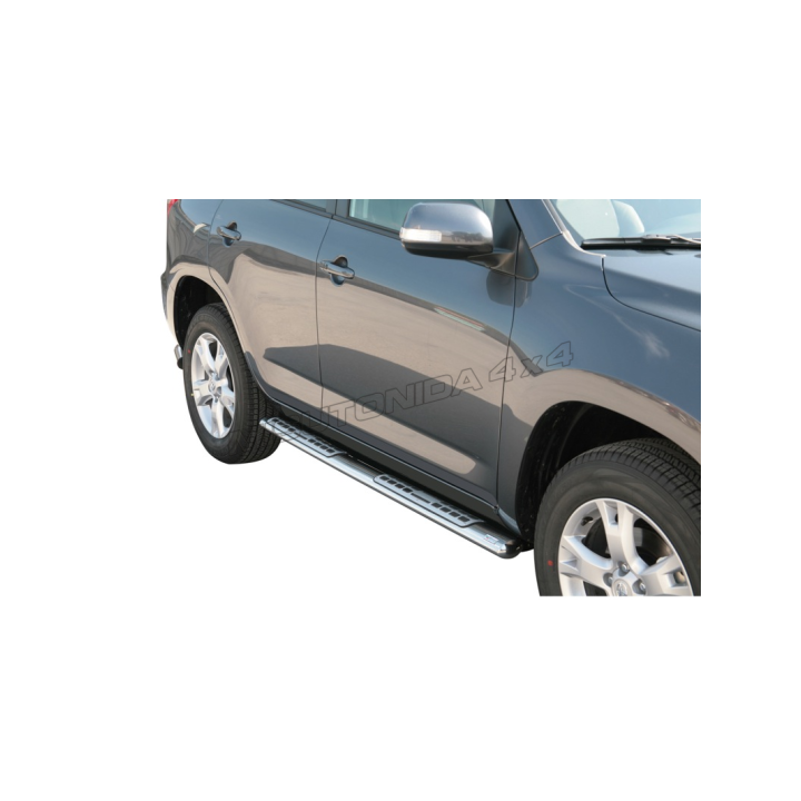 Side Steps, Misutonida 4x4 Neoprene Step, Color Silver, Toyota RAV4 - EDK.ro