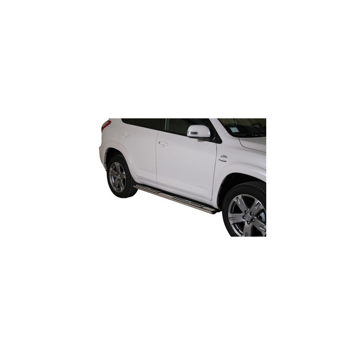 Praguri Laterale, Misutonida 4x4 Neoprene Step, Culoare Negru, Toyota RAV4 2010 - 2012 - EDK.ro