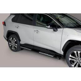 Side Steps, Misutonida 4x4 Neoprene Step, Color Black, Toyota RAV4 - EDK.ro