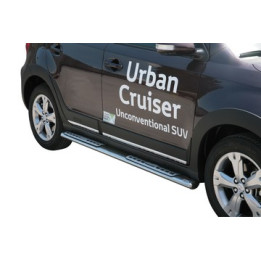 Praguri Laterale, Misutonida 4x4 Neoprene Step, Culoare Argintiu, Toyota Urban Cruiser 2009 - Prezent - EDK.ro