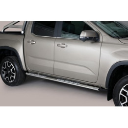 Praguri Laterale, Misutonida 4x4 Neoprene Step, Culoare Argintiu, Volkswagen Amarok - EDK.ro