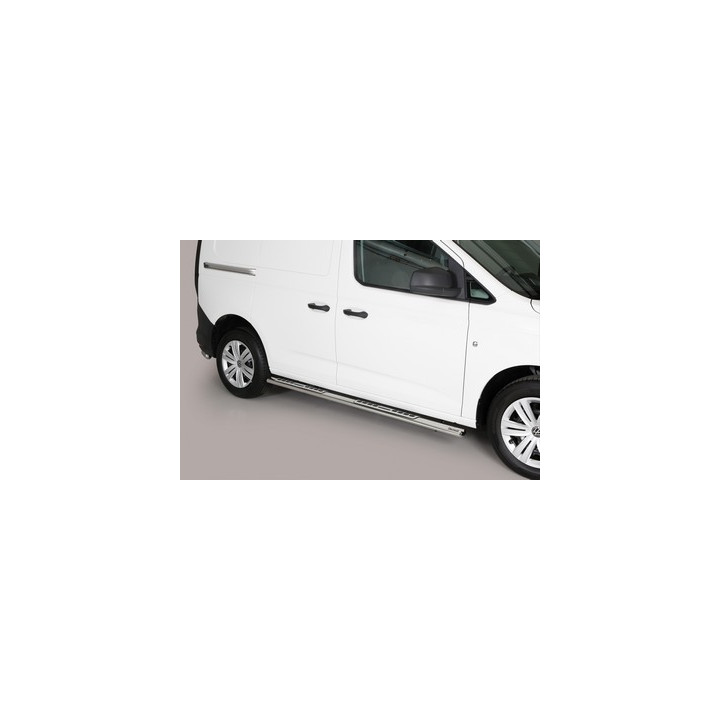 Side Steps, Misutonida 4x4 Neoprene Step, Color Black, Volkswagen Caddy 2021 - Present - EDK.ro