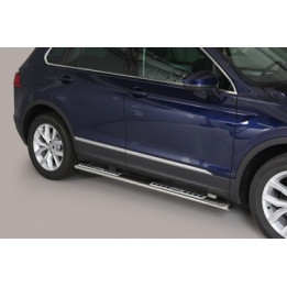 Side Steps, Misutonida 4x4 Neoprene Step, Color Black, Volkswagen Tiguan - EDK.ro