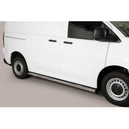 Praguri Laterale, Misutonida 4x4 Neoprene Step, Culoare Argintiu, Volkswagen Transporter T7 2025 - Prezent - EDK.ro