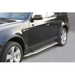 Side Steps, Misutonida 4x4 Extralong, Color Silver, BMW X3 - EDK.ro