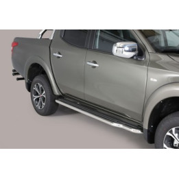 Praguri Laterale, Misutonida 4x4 Extralong, Culoare Argintiu, Fiat Fullback - EDK.ro