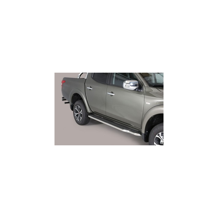 Side Steps, Misutonida 4x4 Extralong, Color Black, Fiat Fullback - EDK.ro