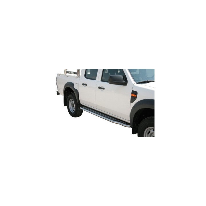 Side Steps, Misutonida 4x4 Extralong, Color Black, Ford Ranger 2009 - 2011 - EDK.ro