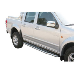Side Steps, Misutonida 4x4 Extralong, Color Silver, Great Wall Wingle 2009 - 2011 - EDK.ro