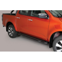 Praguri Laterale, Misutonida 4x4 Extralong, Culoare Negru, Isuzu D-Max 2020 - 2023 - EDK.ro