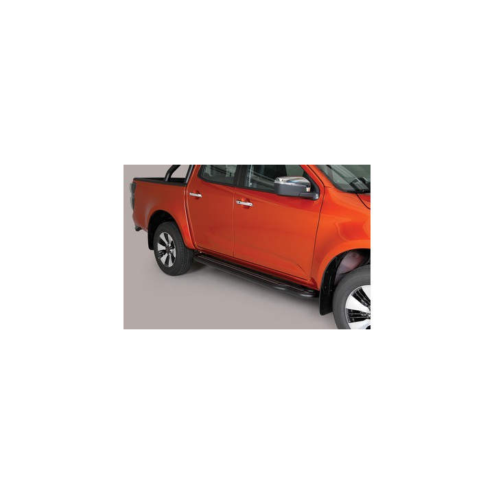 Praguri Laterale, Misutonida 4x4 Extralong, Culoare Negru, Isuzu D-Max 2024 - Prezent - EDK.ro