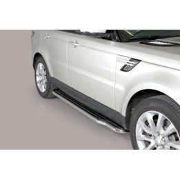Side Steps, Misutonida 4x4 Extralong, Color Black, Land Rover Range Rover Sport 2014 - 2017 - EDK.ro