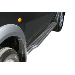 Side Steps, Misutonida 4x4 Extralong, Color Silver, Mitsubishi L200 2006 - 2009 - EDK.ro