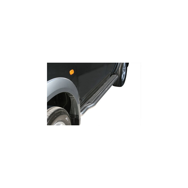 Side Steps, Misutonida 4x4 Extralong, Color Silver, Mitsubishi L200 2006 - 2009 - EDK.ro
