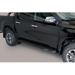 Praguri Laterale, Misutonida 4x4 Extralong, Culoare Negru, Mitsubishi L200 2015 - 2018 - EDK.ro