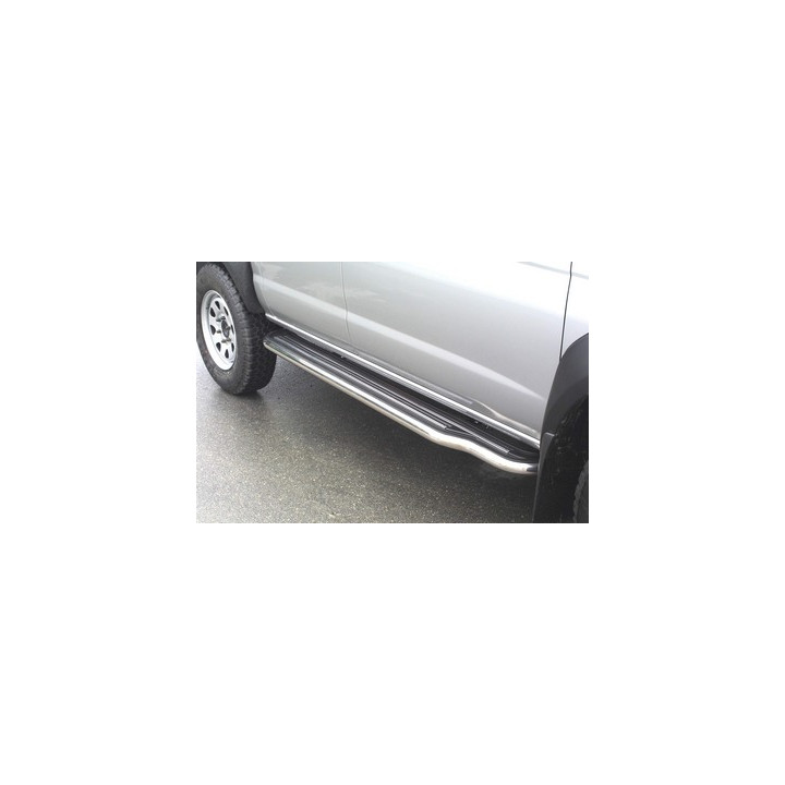 Praguri Laterale, Misutonida 4x4 Extralong, Culoare Negru, Nissan Navara 2002 - 2005 - EDK.ro