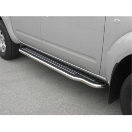 Praguri Laterale, Misutonida 4x4 Extralong, Culoare Negru, Nissan Navara 2005 - 2010 - EDK.ro