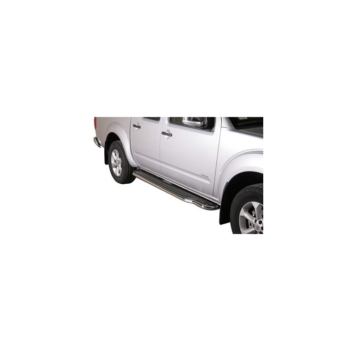 Side Steps, Misutonida 4x4 Extralong, Color Black, Nissan Navara 2010 - 2015 - EDK.ro