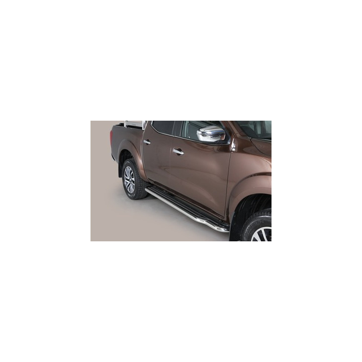 Praguri Laterale, Misutonida 4x4 Extralong, Culoare Negru, Nissan Navara 2016 - Prezent - EDK.ro