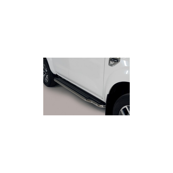 Side Steps, Misutonida 4x4 Extralong, Color Silver, Renault Alaskan - EDK.ro