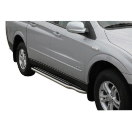 Side Steps, Misutonida 4x4 Extralong, Color Black, SsangYong Actyon Sports - EDK.ro