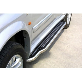 Side Steps, Misutonida 4x4 Extralong, Color Silver, Suzuki Grand Vitara - EDK.ro