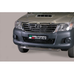 Side Steps, Misutonida 4x4 Extralong, Color Silver, Toyota Hilux 2011 - 2015 - EDK.ro