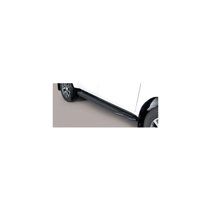 Side Steps, Misutonida 4x4 Extralong, Color Black, Toyota Hilux 2016 - 2020 - EDK.ro