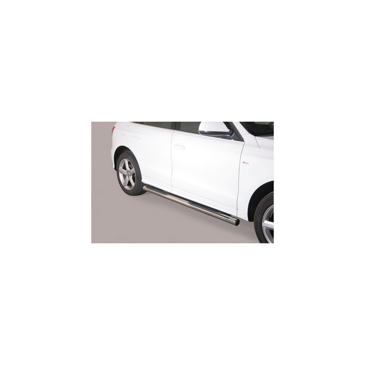 Praguri Laterale, Misutonida 4x4 Grand Pedana cu Treaptă din Cauciuc, Culoare Negru, Audi Q5 - EDK.ro