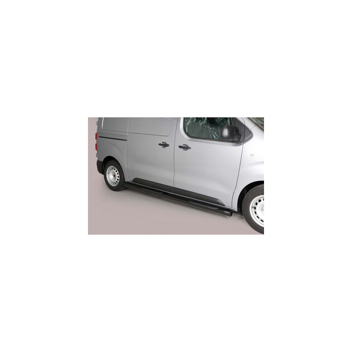 Side Steps, Misutonida 4x4 Grand Pedana with Rubber Step, Color Black, Fiat Scudo 2022 - Present - EDK.ro