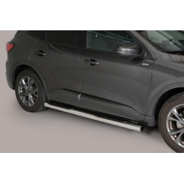Side Steps, Misutonida 4x4 Grand Footboard with Rubber Step, Ford Kuga - EDK.ro