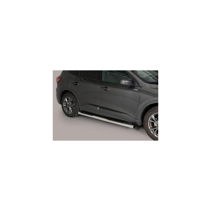 Side Steps, Misutonida 4x4 Grand Footboard with Rubber Step, Ford Kuga - EDK.ro