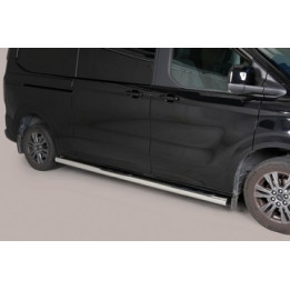 Side Steps, Misutonida 4x4 Grand Pedana with Rubber Step, Color Silver, Ford Tourneo Custom 2024 - Present - EDK.ro