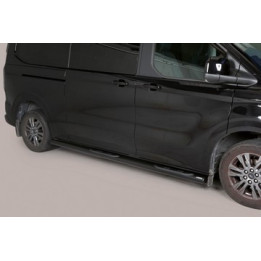 Side Steps, Misutonida 4x4 Grand Pedana with Rubber Step, Color Black, Ford Tourneo Custom 2024 - Present - EDK.ro