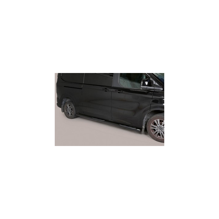 Side Steps, Misutonida 4x4 Grand Pedana with Rubber Step, Color Black, Ford Tourneo Custom 2024 - Present - EDK.ro