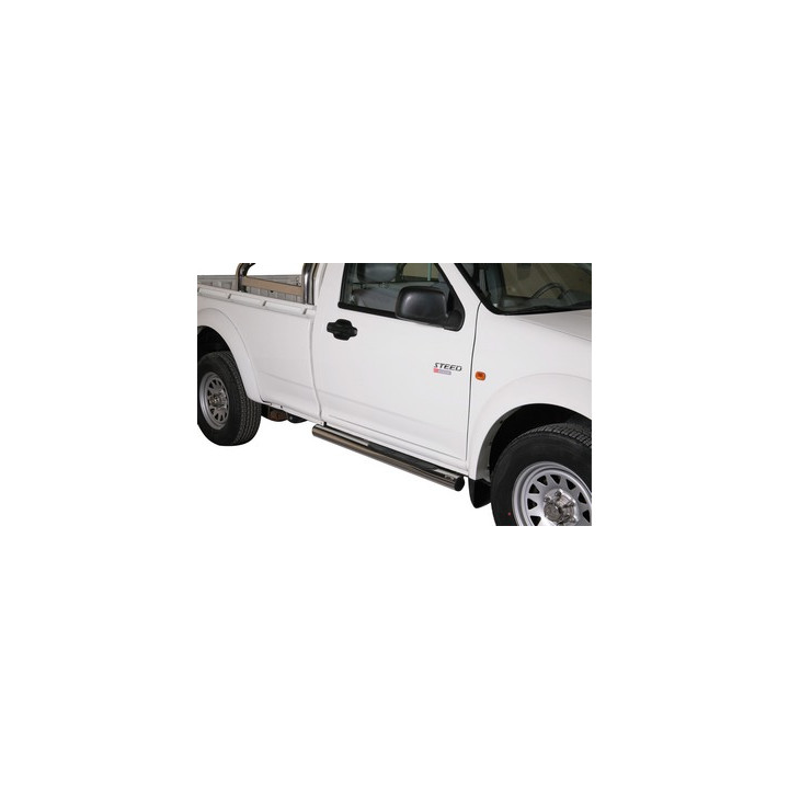 Side Steps, Misutonida 4x4 Grand Footboard with Rubber Step, Color Black, Great Wall Steed 2010 - 2011 - EDK.ro
