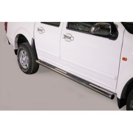 Side Steps, Misutonida 4x4 Grand Footboard with Rubber Step, Color Black, Great Wall Steed 2011 - Present - EDK.ro