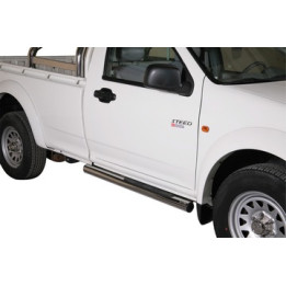 Side Steps, Misutonida 4x4 Grand Footboard with Rubber Step, Color Black, Great Wall Wingle 2010 - 2011 - EDK.ro