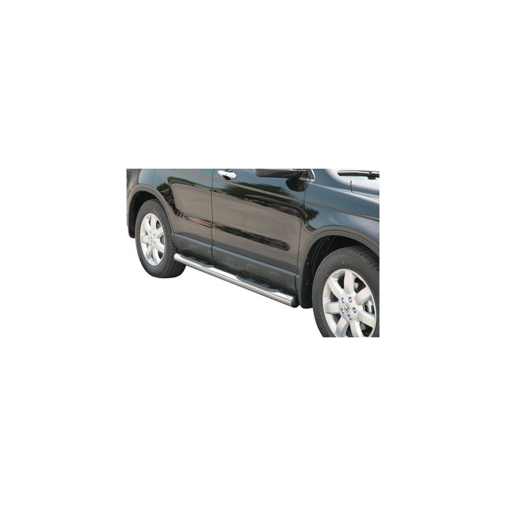 Praguri Laterale, Misutonida 4x4 Grand Footboard cu Treaptă din Cauciuc, Culoare Negru, Honda CR-V - EDK.ro