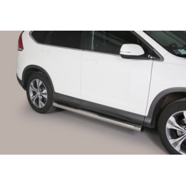 Praguri Laterale, Misutonida 4x4 Grand Footboard cu Treaptă din Cauciuc, Culoare Negru, Honda CR-V - EDK.ro