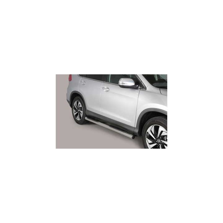 Side Steps, Misutonida 4x4 Grand Pedana with Rubber Step, Color Black, Honda CR-V - EDK.ro